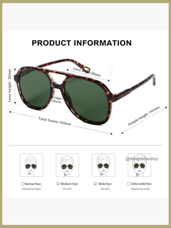 Retro Polarized Aviator Sunglasses with UV400 TAC Lenses main image 4